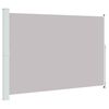 vidaXL Tenda Laterale Retrattile per Patio 200x314 cm Grigia