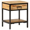 vidaXL Comodino con cassetto Marrone 40 x 35 x 50 cm