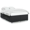 vidaXL Struttura letto senza Materasso Nera in Similpelle