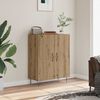 vidaXL Credenza Rovere Artigianale 69,5x34x90 cm in Legno Multistrato