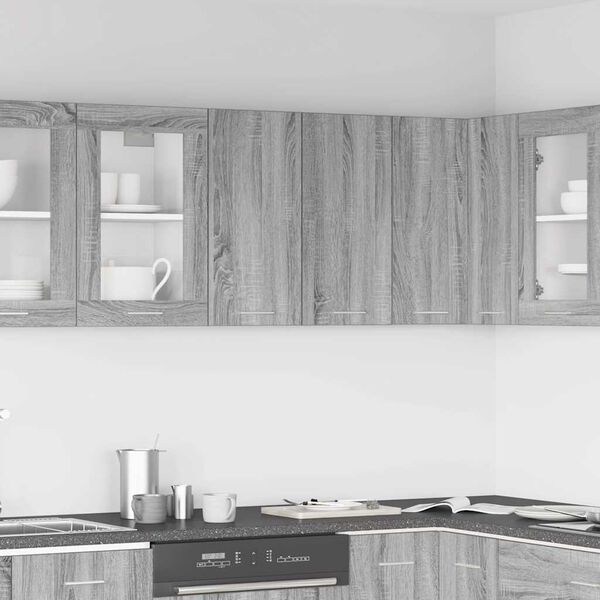 vidaXL Mobile Pensile “Lyon” Grigio Sonoma 60x31x60 cm