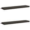 vidaXL Cuscini per Panchina SOEST 2 pz 100% Poliestere Antracite