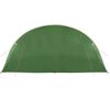vidaXL Tenda Tunnel per 6 Persone Verde e Bianco 700 x 590 x 215 cm