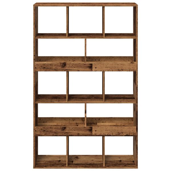 vidaXL Divisorio Stanza Legno Antico 100x33x156,5 cm in Truciolato