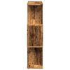 vidaXL Libreria Divisorio 3Ripiani Legno Antico 70x24x97 cm Truciolato