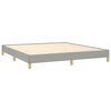 vidaXL Struttura Letto Senza Materasso 180x200cm Tessuto Super King