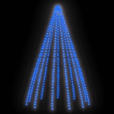 vidaXL Luci per Albero 500 LED Blu 500 cm Interno Esterno