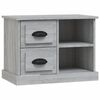 vidaXL Comodino Grigio Sonoma 60x35,5x45 cm