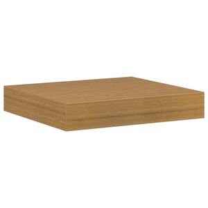 vidaXL Scaffale da parete A parete Beige 23 x 23,5 x 3,8 cm