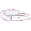 vidaXL Divano Letto con Letto Estraibile Bianco 80x200cm Massello Pino