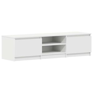 vidaXL Mobile Porta TV Bianco 140x40x35,5 cm in Legno Multistrato