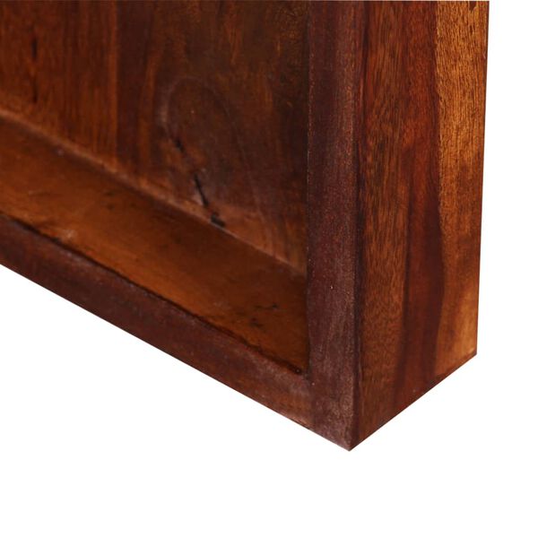 vidaXL Credenza/Scrittoio in Legno Massello di Acacia Marrone