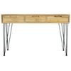 vidaXL Tavolo Consolle 120x35x76 cm in Legno Massello di Teak
