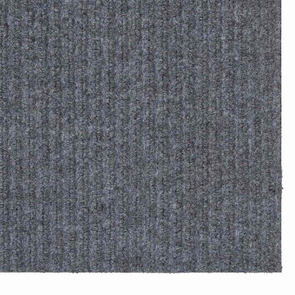 vidaXL Runner in Moquette Grigio chiaro 80 x 200 cm Tessuto