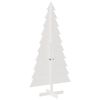 vidaXL Albero di Natale Decorativo Bianco 180cm Legno Massello di Pino