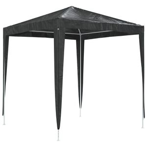 vidaXL Gazebo per Feste Professionale 2x2 m Antracite