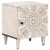 vidaXL Armadio da Notte Bianco 40 x 33,5 x 46 cm