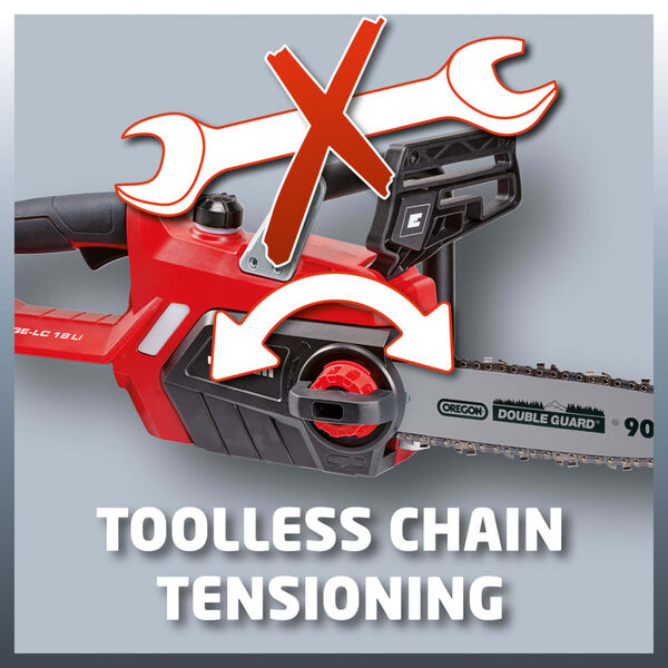 Einhell Motosega a Batteria GE-LC 18 Li - Solo 4501761