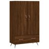 vidaXL Credenza Rovere Marrone 69,5x31x115 cm in Legno Multistrato