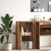 vidaXL Libreria Legno Antico 40x30x77 cm in Legno Multistrato