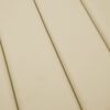 vidaXL Cuscino per Lettino Beige 200x50x3 cm in Tessuto Oxford