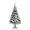 vidaXL Albero di Natale artificiale con 150 LED Verde 150 cm