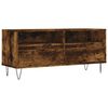 vidaXL Mobile TV Rovere Fumo 100x34,5x44,5 cm in Legno Multistrato