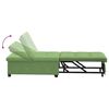vidaXL Divano Letto Verde chiaro 67 x 194 x 38 cm Velluto