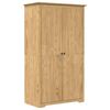 vidaXL Guardaroba con porta BODO Marrone miele 53,5 x 99 x 173 cm
