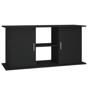 vidaXL Supporto per Acquario 121x41x58 cm in Legno Multistrato Nero