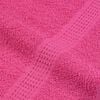 vidaXL Set Asciugamani 8 pz FROGN Rosa 100% Cotone