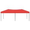 vidaXL Tenda per Feste Pieghevole Rosso 3x6 m