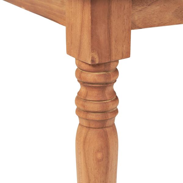 vidaXL Tavolino da Salotto Batavia in Legno di Teak 90x50x45 cm