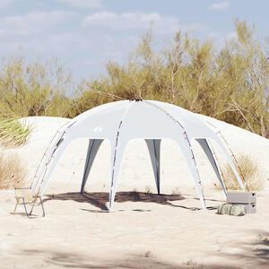vidaXL Tenda per Feste Grigia Impermeabile