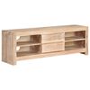vidaXL Mobile Porta TV in Legno di Acacia 120x30x40cm Marrone Chiaro