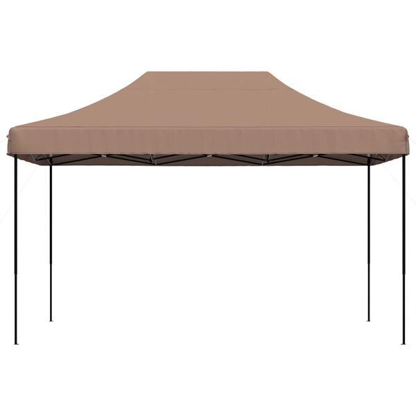 vidaXL Tenda da Festa Pieghevole Pop-Up Marrone 440x292x315 cm