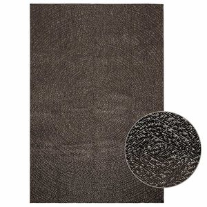 vidaXL Tappeto ZIZUR Antracite 140x200 cm Aspetto Iuta Interni Esterni