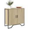 vidaXL Credenza Rovere Sonoma 78x35,5x74,5 cm in Legno Multistrato