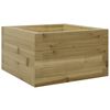 vidaXL Fioriera da Giardino 40x40x23 cm in Legno di Pino Impregnato