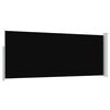 vidaXL Tenda da Sole Laterale Retrattile 120 x 300 cm Nera