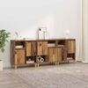 vidaXL Sideboards 3 pcs Legno vecchio 60 x 35 x 70 cm