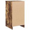 vidaXL Credenza Rovere fumo 40 x 41 x 75 cm Legno multistrato