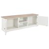 vidaXL Mobile TV Bianco 120x30x40 cm in Legno