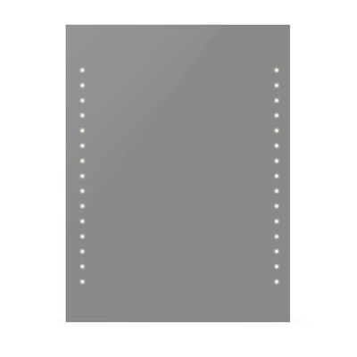 VidaXL Specchio da Bagno con Luci a LED 50 x 60 cm (L x A