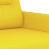 vidaXL Poltrona Giallo Chiaro 60 cm in Tessuto