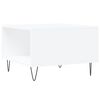 vidaXL Tavolino da Salotto Bianco 55x55x36,5 cm in Legno Multistrato