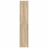 vidaXL Librerie 2 pz Impilabili Rovere Sonoma 30x30x80 cm Truciolato