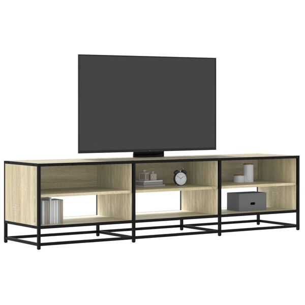 vidaXL Mobile Porta TV Rovere Sonoma 180x40x46 cm in Truciolato