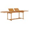 vidaXL Set da Pranzo 9 pz in Legno Massello di Teak