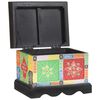 vidaXL Scatola di Stoccaggio Multicolore 40 x 30 x 30 cm